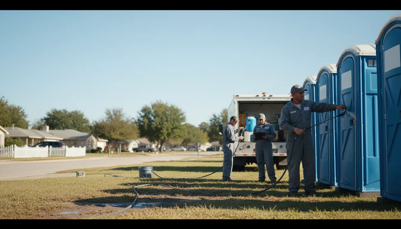 Long-Term Portable Toilet Rental in Smiths Station, AL near me